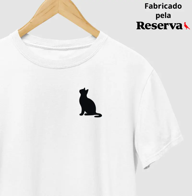 Gato Preto Minimalista