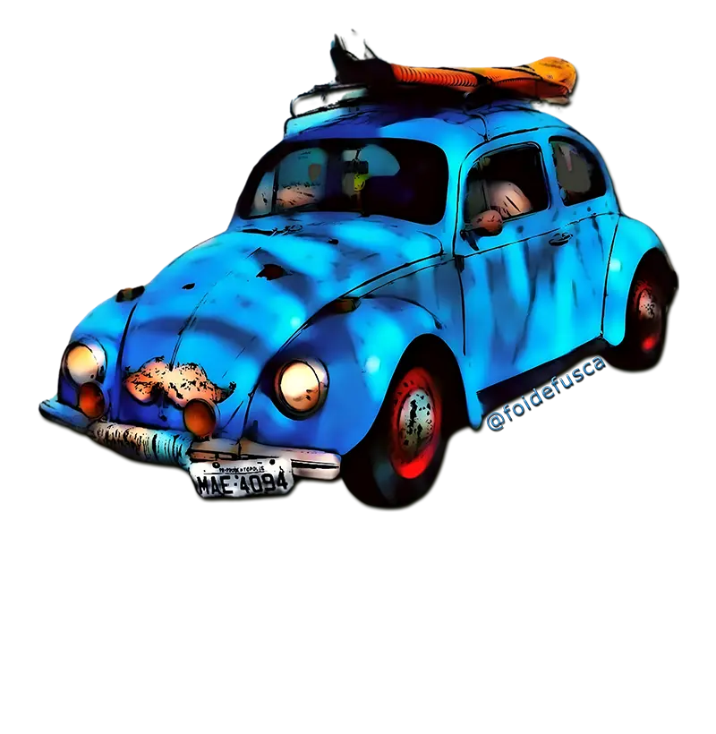 Fusca Azul