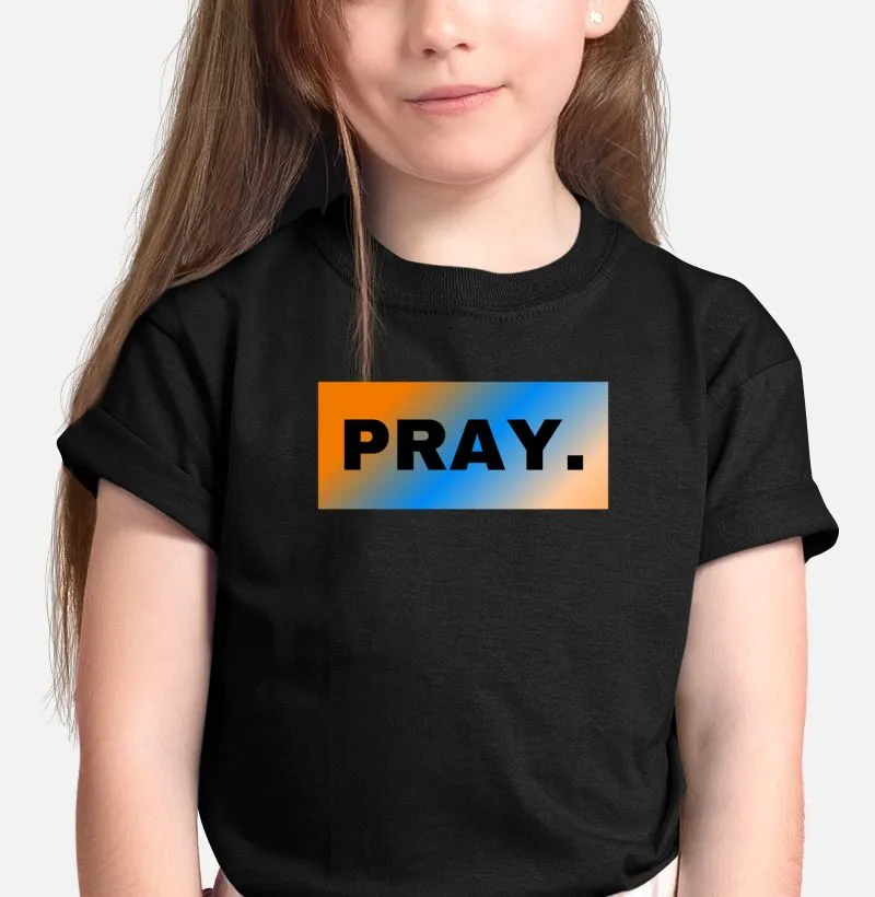 Camiseta Infantil Pray