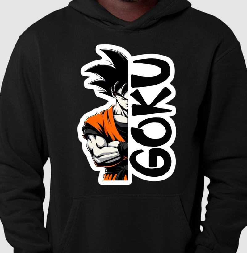 Hoodie Moletom Goku Base
