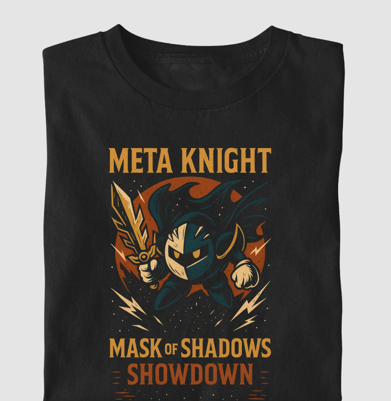 Meta Knight Mask Of Shadows Kirby Rock Collection