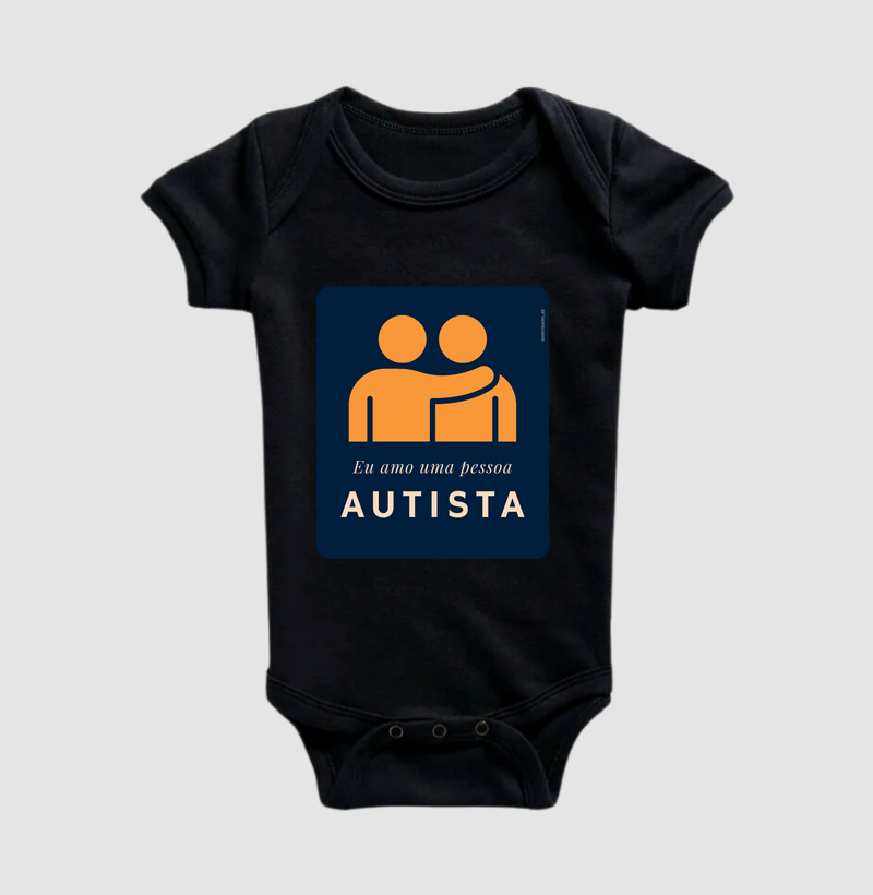 Peça "Eu Amo Uma Pessoa Autista"