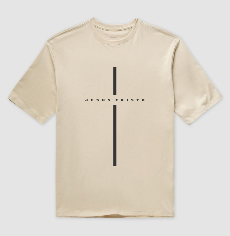 Camiseta Oversized Jesus Cristo
