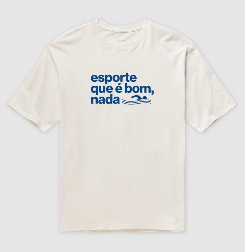 Esporte que é bom, nada
