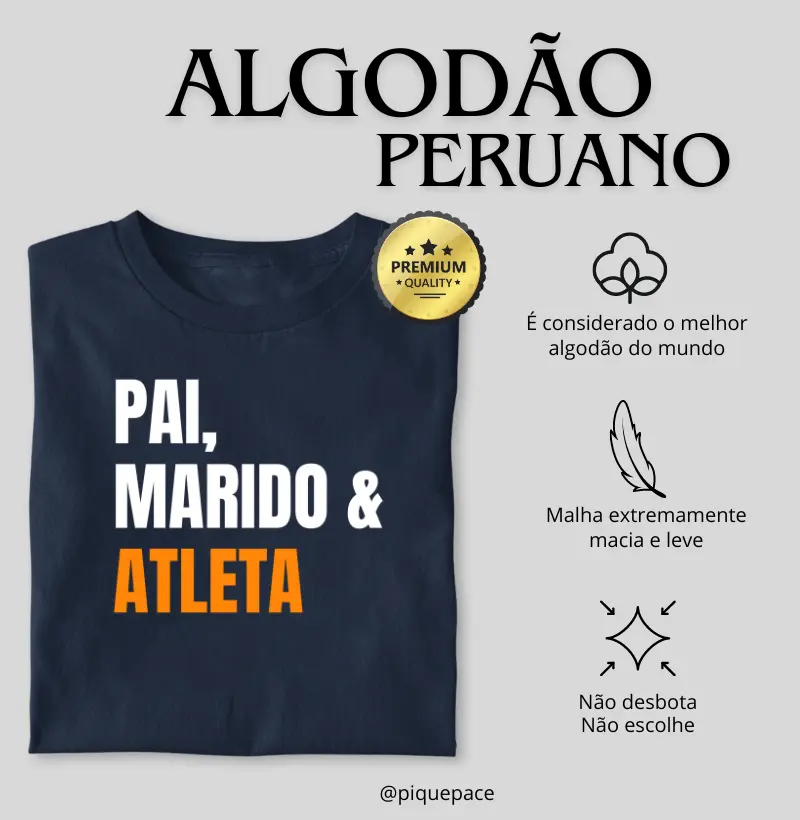 Pai, marido e atleta