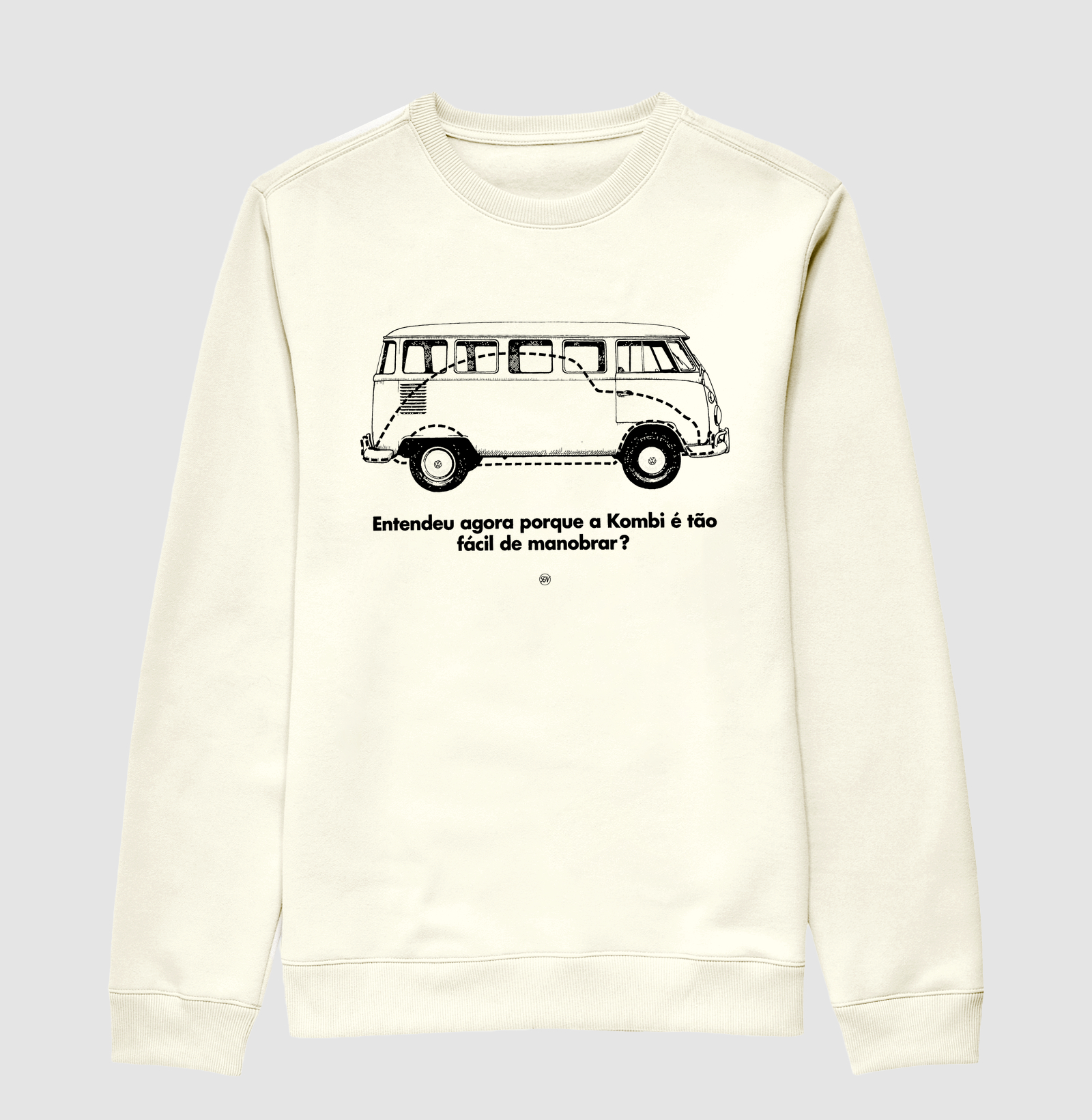 Propaganda Kombi - Fácil de manobrar - Clara