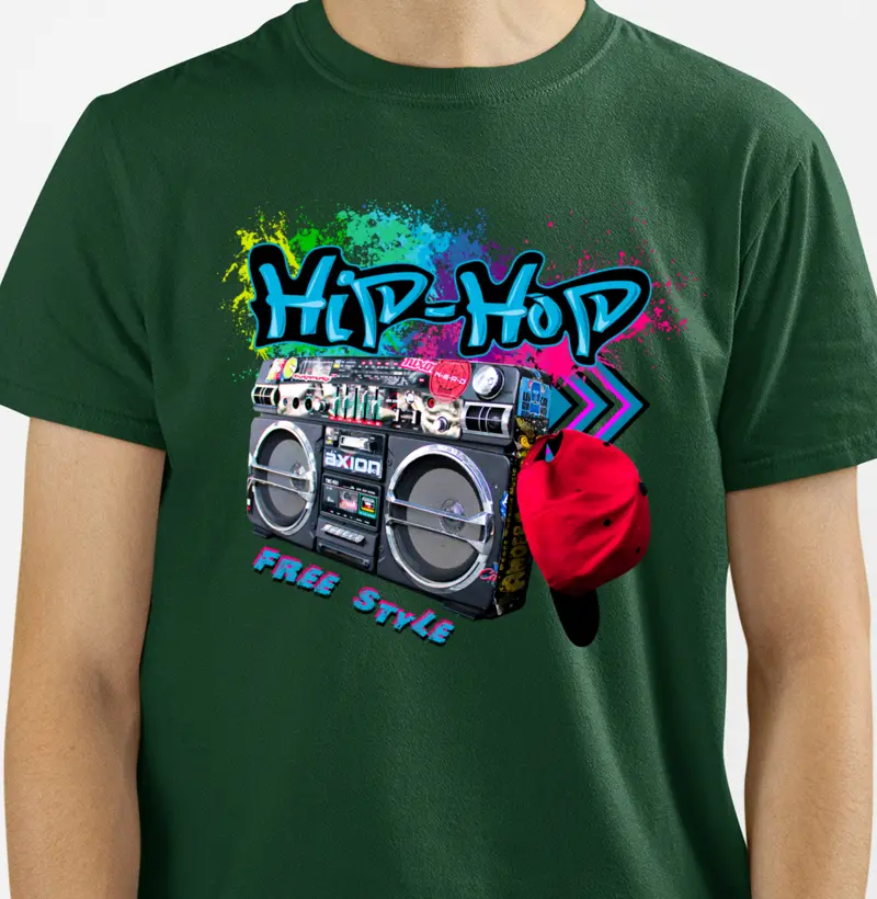 Camiseta modelo - Urban Hip Hop