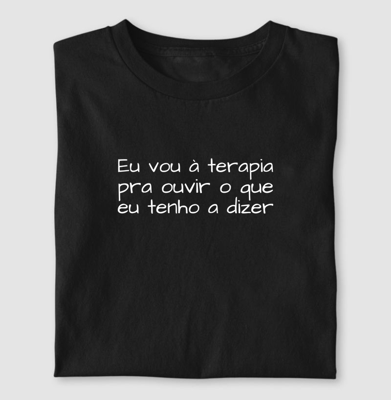 Eu vou à terapia