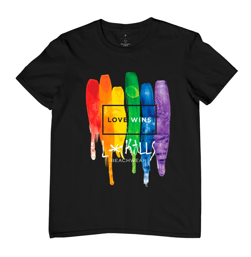 CAMISETA LOVE WINS