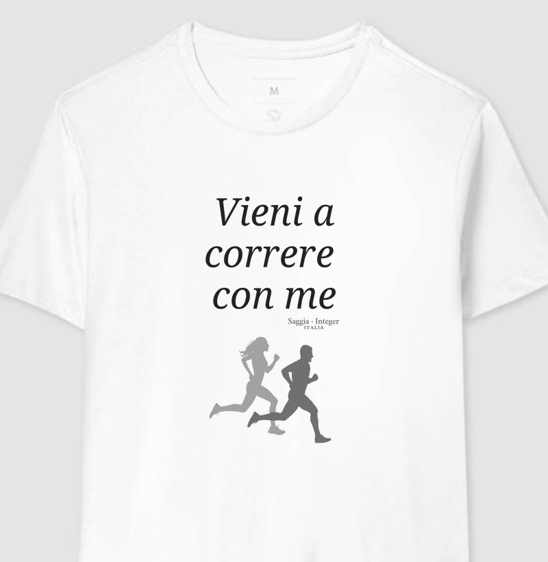 Camiseta Italia Love Correre 00004 - Mann