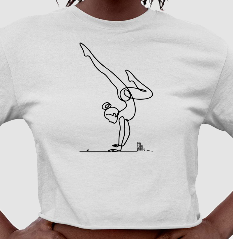 Cropped Line Handstand