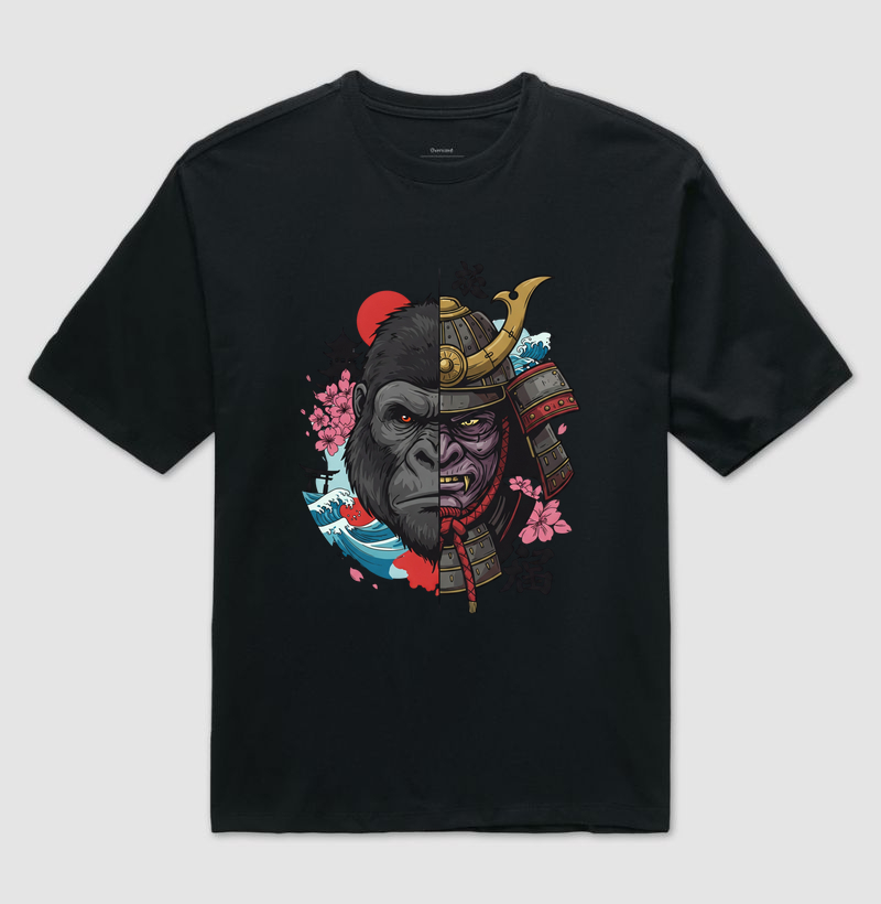 Gorila e Samurai - Oversized