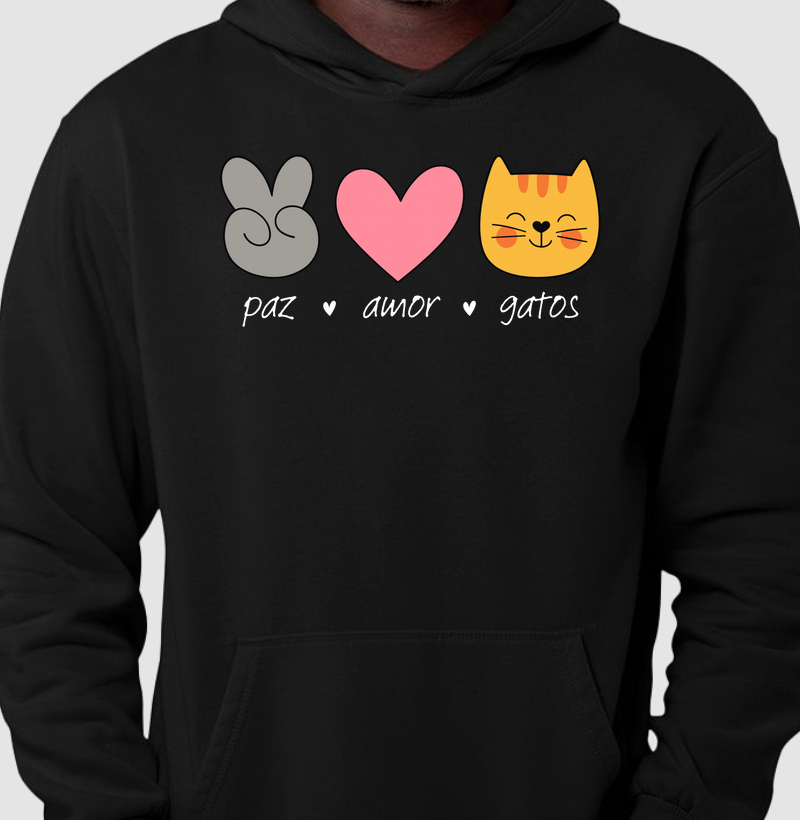 Paz, amor e gatos