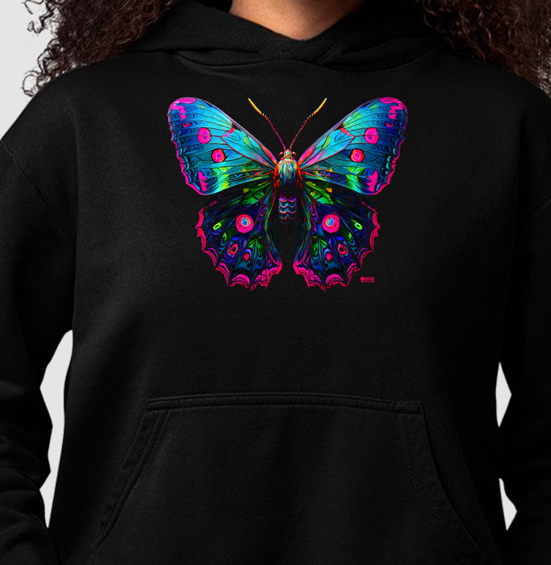Borboleta Neon