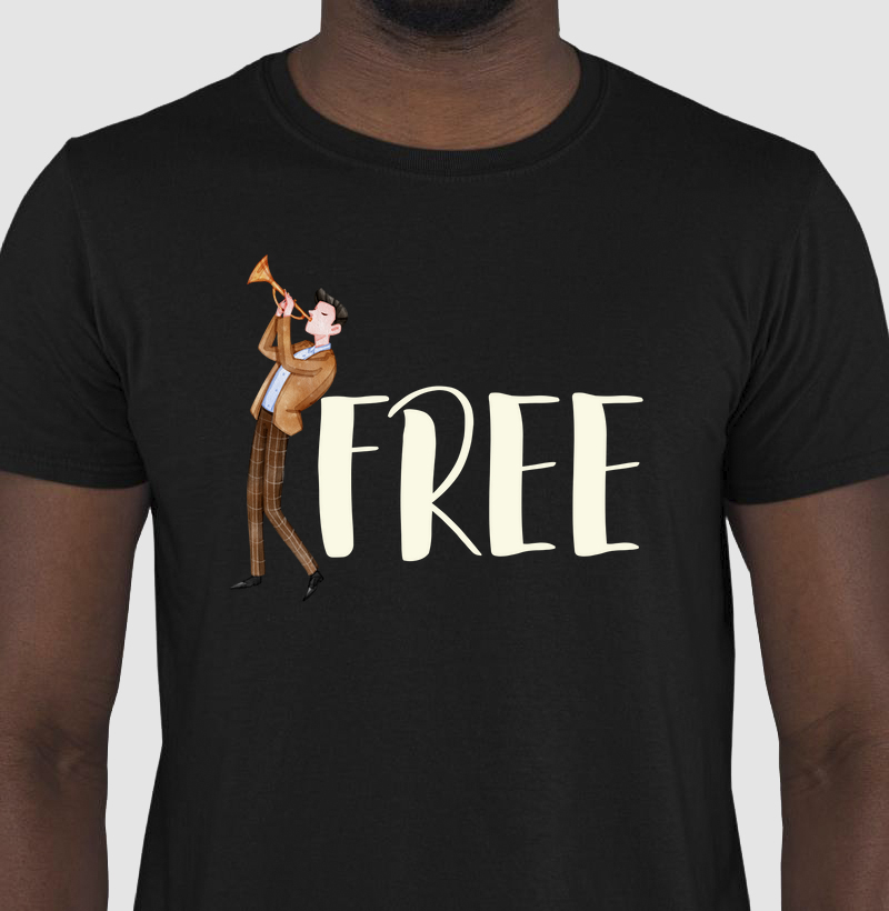 CAMISETA FREE TRUMPET