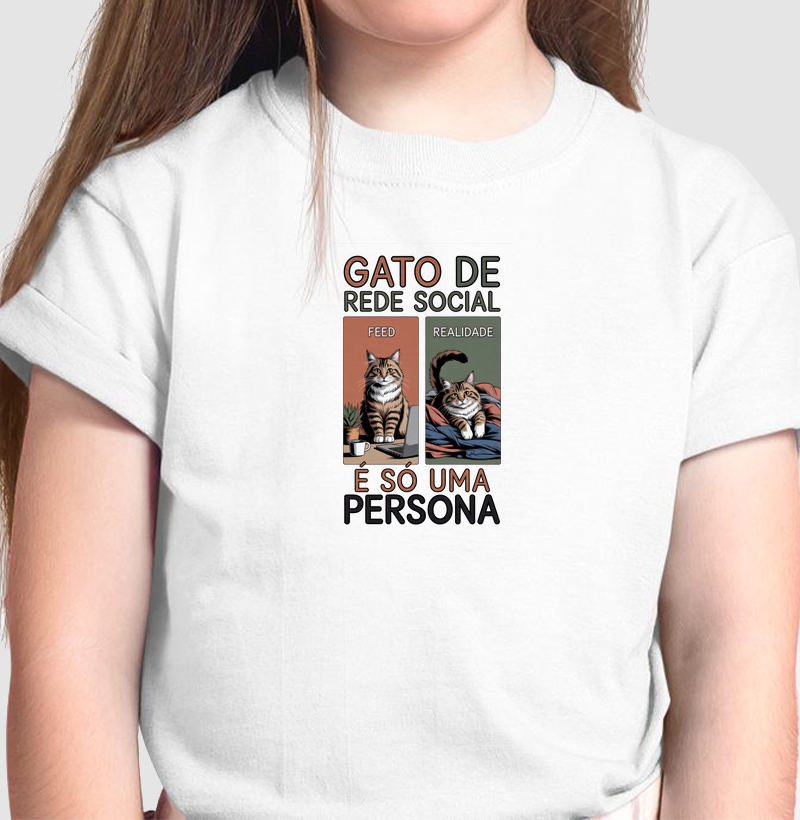 Gato de rede social é só uma persona