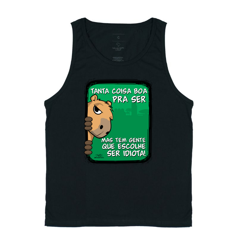 Camiseta Capivara Tanta coisa