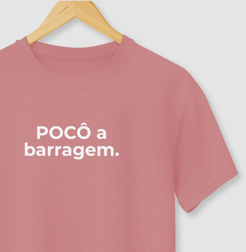 Pocô a barragem.