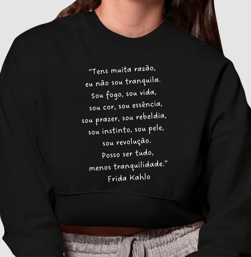 Tudo menos tranquilidade