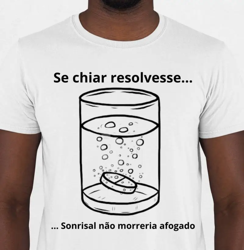 Camiseta - Se chiar resolvesse ...
