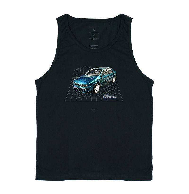 Camiseta Fiat Marea - A Sinfonia 5 Cilindros