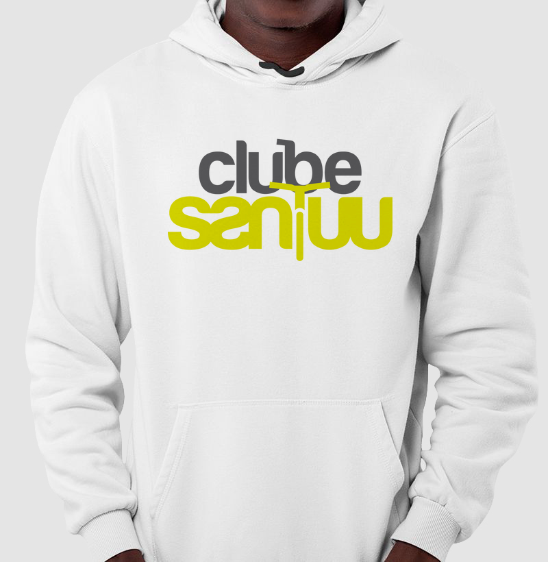 Moletom Capuz Corda Unissex "Clube Santuu"