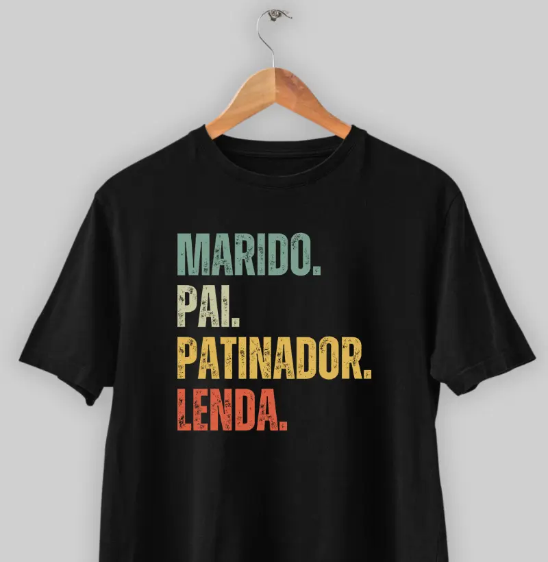 Marido. Pai. Patinador. Lenda.