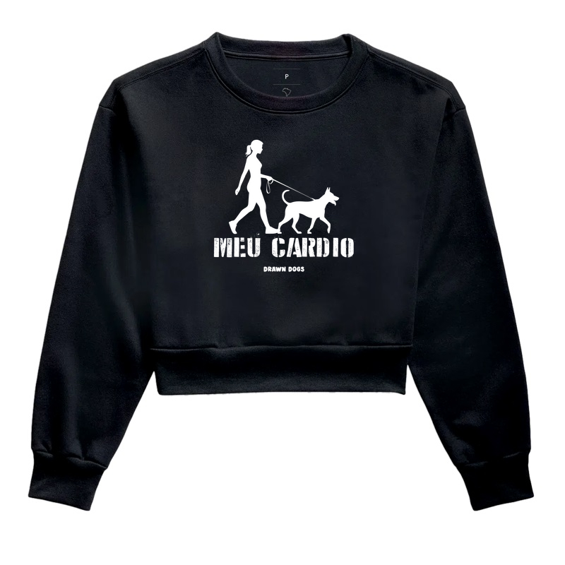 Meu cardio - mulher e cachorro