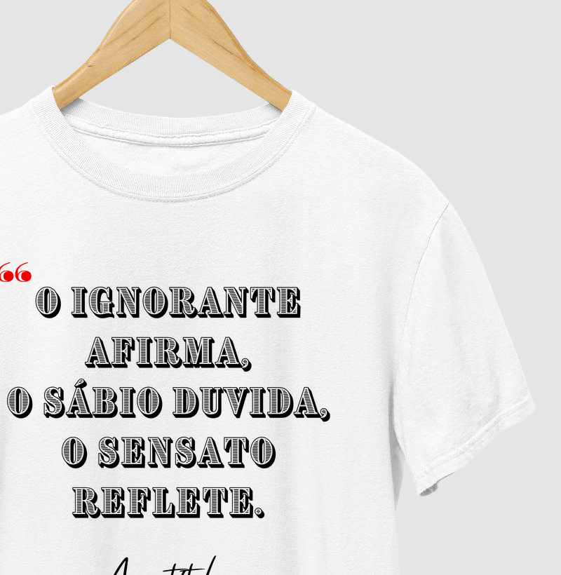 O SÁBIO DUVIDA