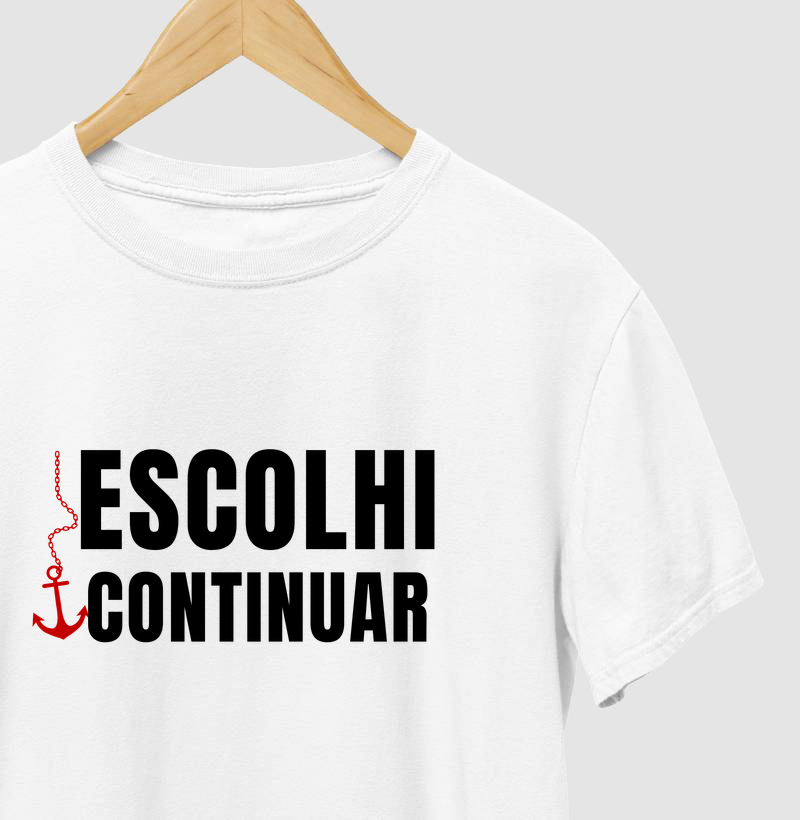 Escolhi continuar