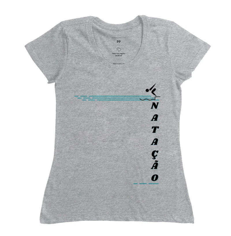 TShirt Feminina Natação