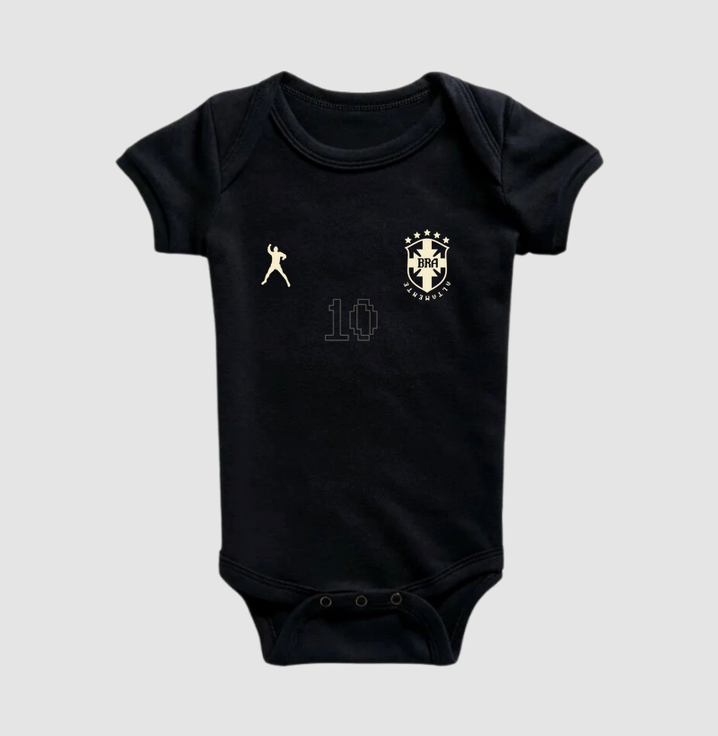 Coleção BRASIL - Edição 10 OF THE KING - Body Infantil