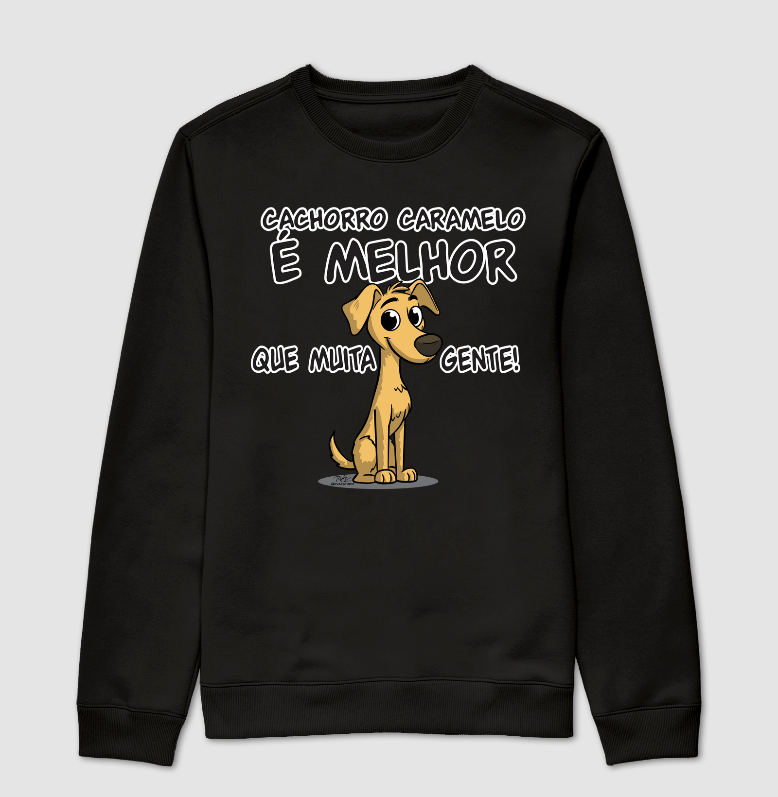 Camiseta Cachorro Caramelo