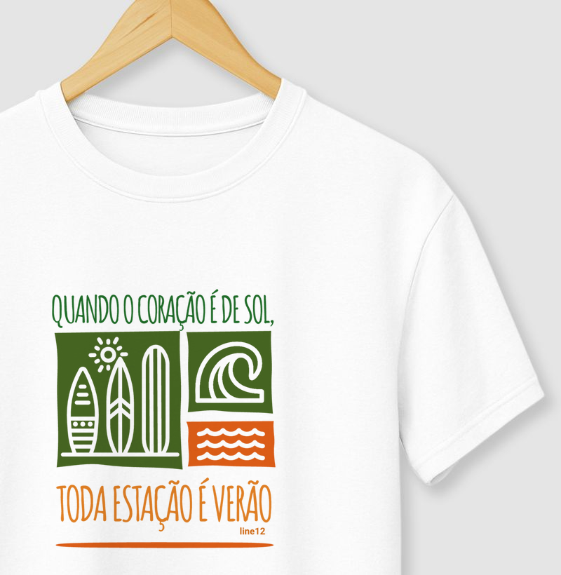 QUANDO O COREÇÃO É DE SOL, TODA ESTAÇÃO É VERÃO