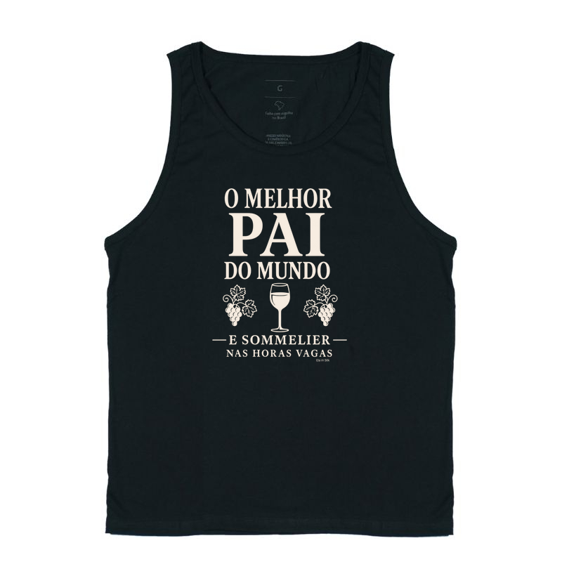 O melhor pai do mundo e sommelier nas horas vagas
