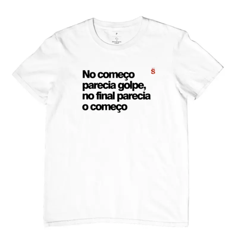 No começo parecia golpe no final parecia o começo 