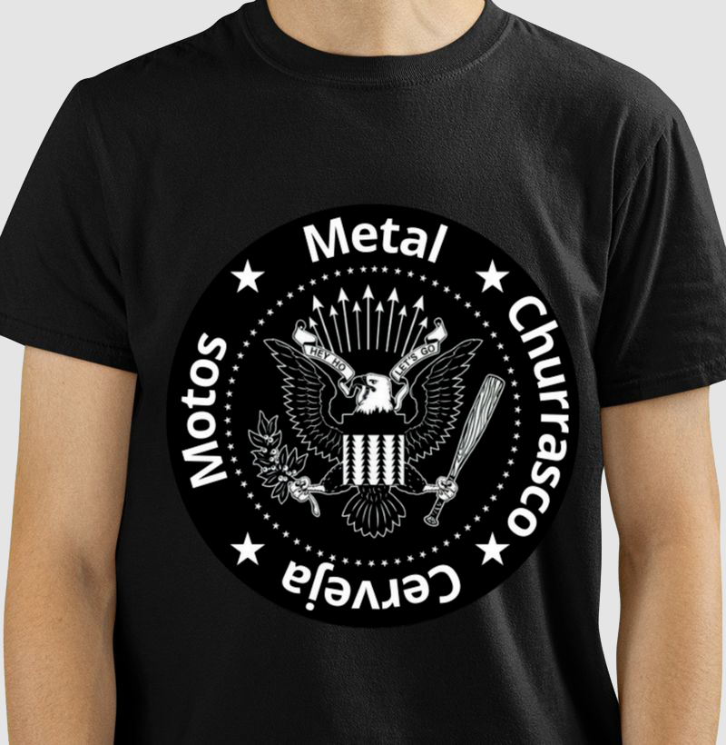 Metal, churrasco, cerveja e moto