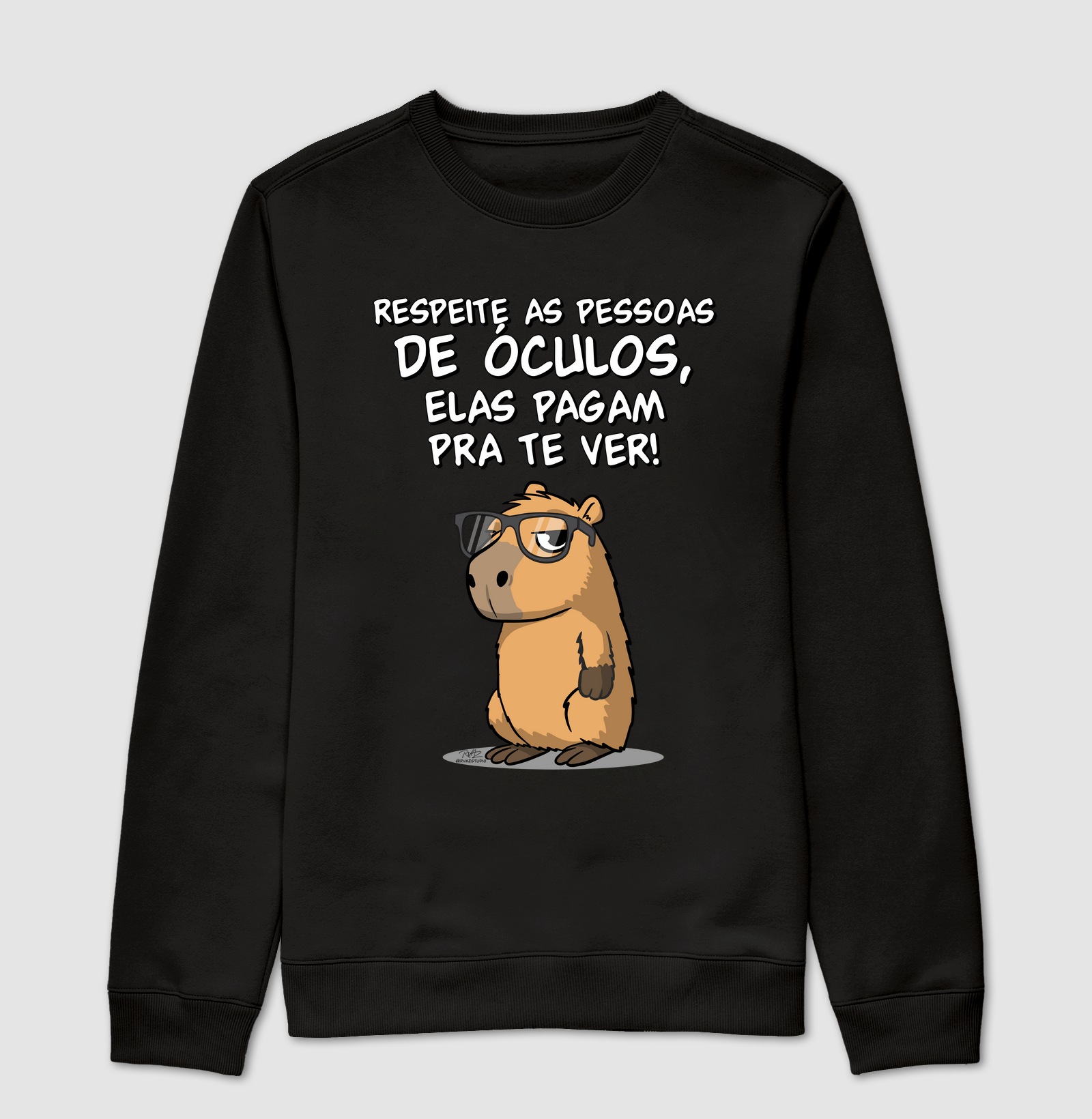 Camiseta Capivara Óculos