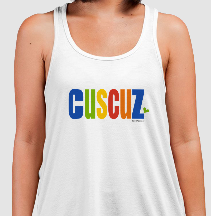 Camiseta Regata "Cuscuz" | OxenteWear