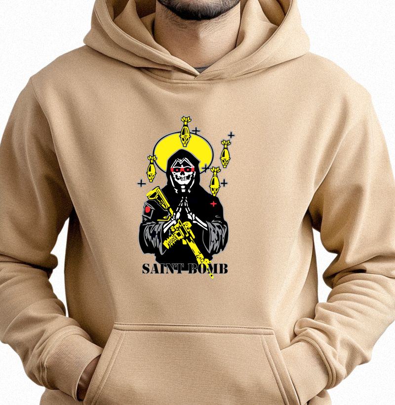SAINT BOMB/ Hoodie Moletom