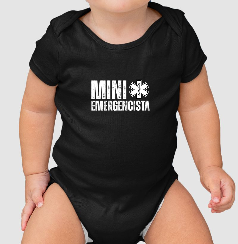 Mini Emergencista (Body bebê)
