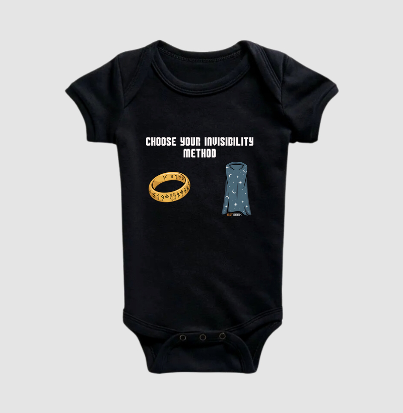 Body Infantil Método de Invisibilidade