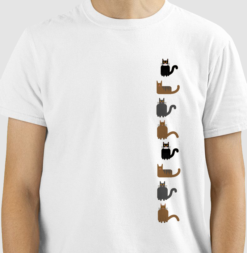 Camiseta Gatinhos
