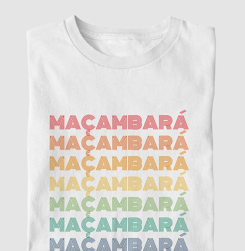 Maçambará Letreiro Retrô