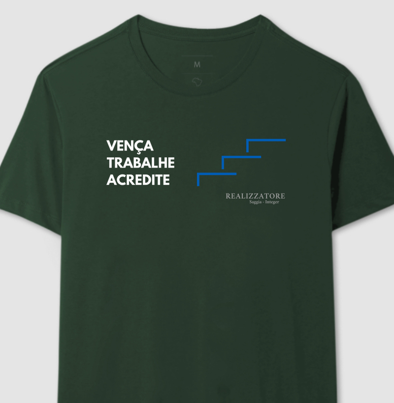Camiseta REALIZZATORE 3 Steps 00002 - Mann