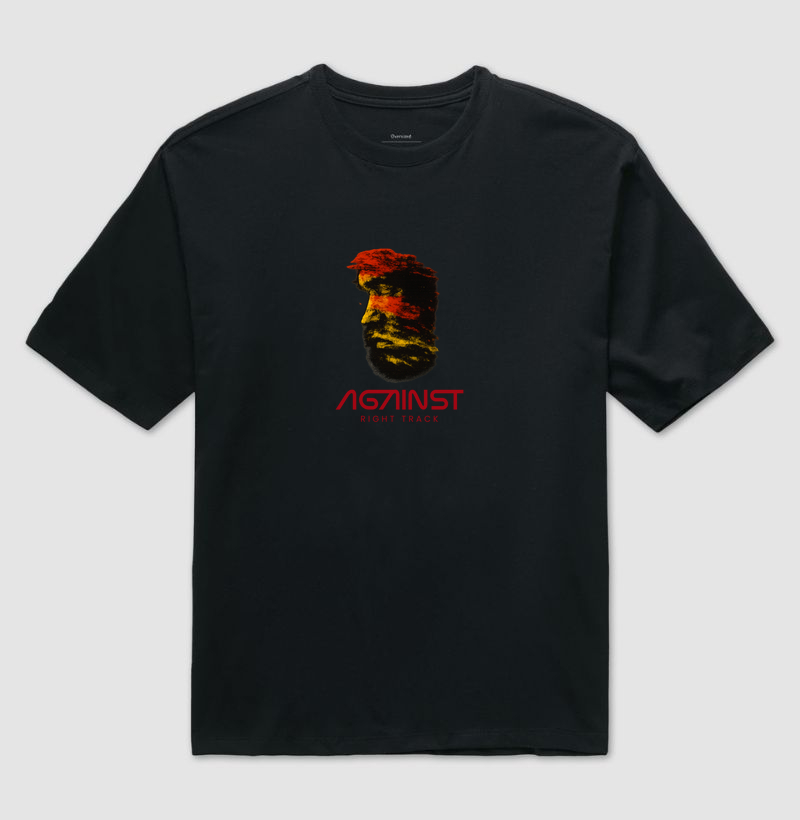 Camiseta rosto desconhecido