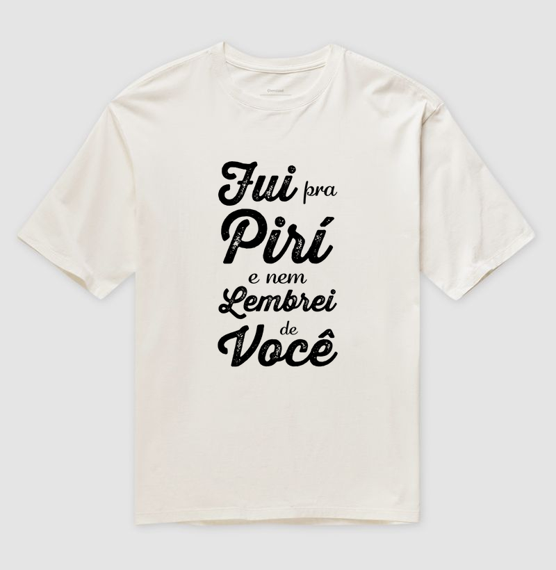 Fui pra Piri…