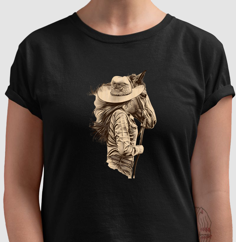 Cavalo dourado - Algodão 30.1