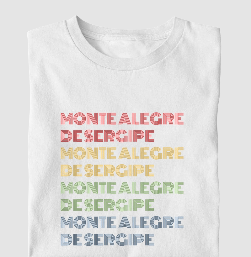 Monte Alegre de Sergipe Letreiro Retrô