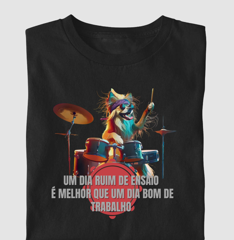 Um dia ruim de ensaio é melhor que um dia bom de trabalho